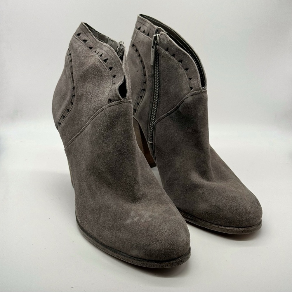 Vince Camuto Fritan Gray Ankle Boots